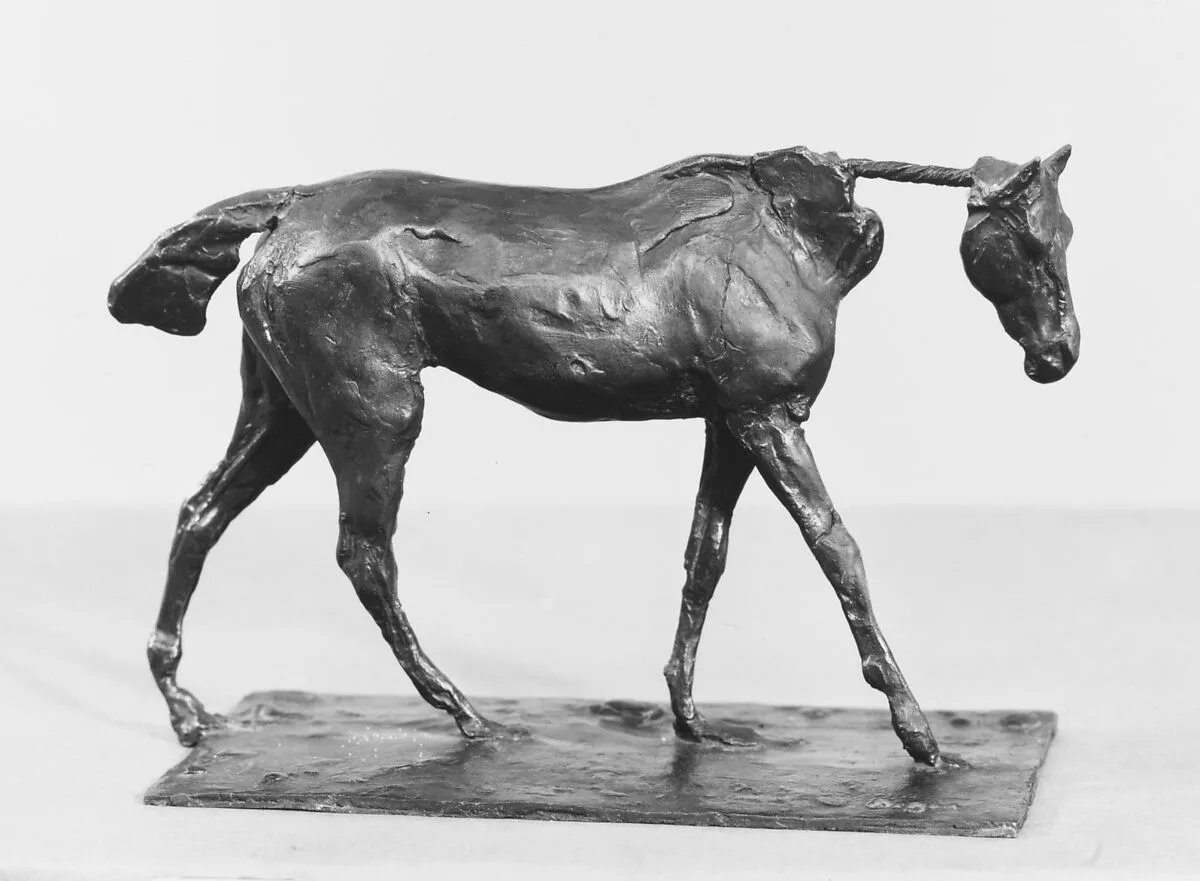Thoroughbred Horse Walking — Edgar Degas|A.-A. Hébrard et Cie