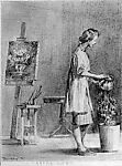 Study for "Still Life" — Mark Tansey