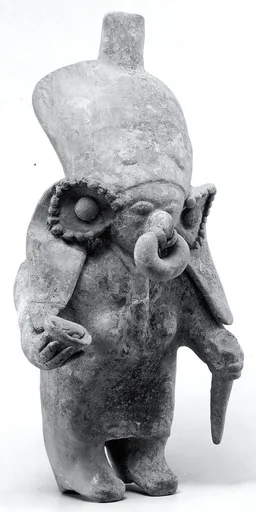 Standing Hollow Ceramic Figure