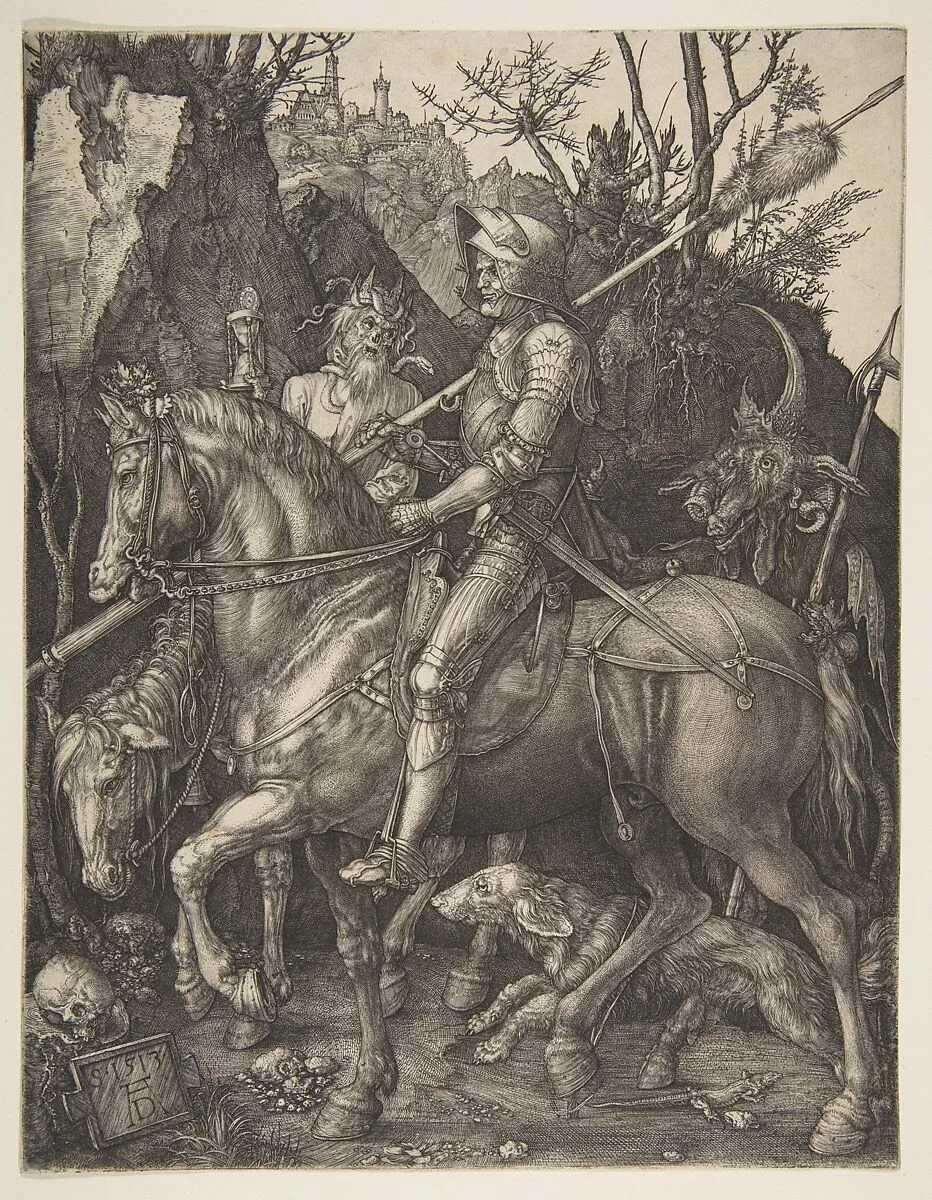 Knight, Death and the Devil — Albrecht Dürer