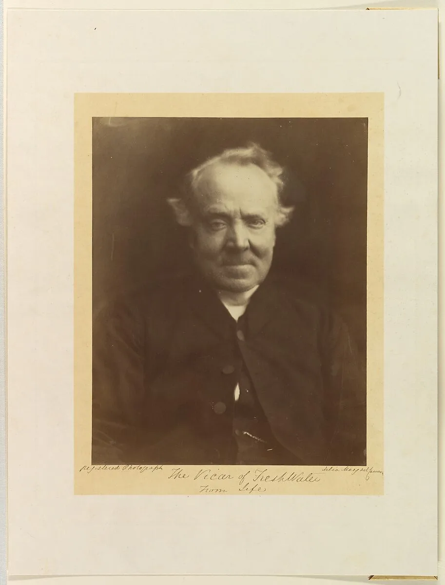 The Vicar of Freshwater — Julia Margaret Cameron
