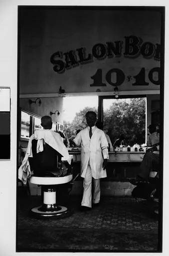 [Barber Shop Scene, Havana]