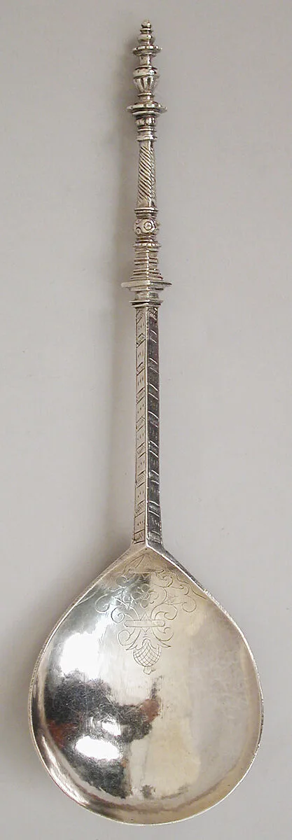 Baluster top spoon — Unknown