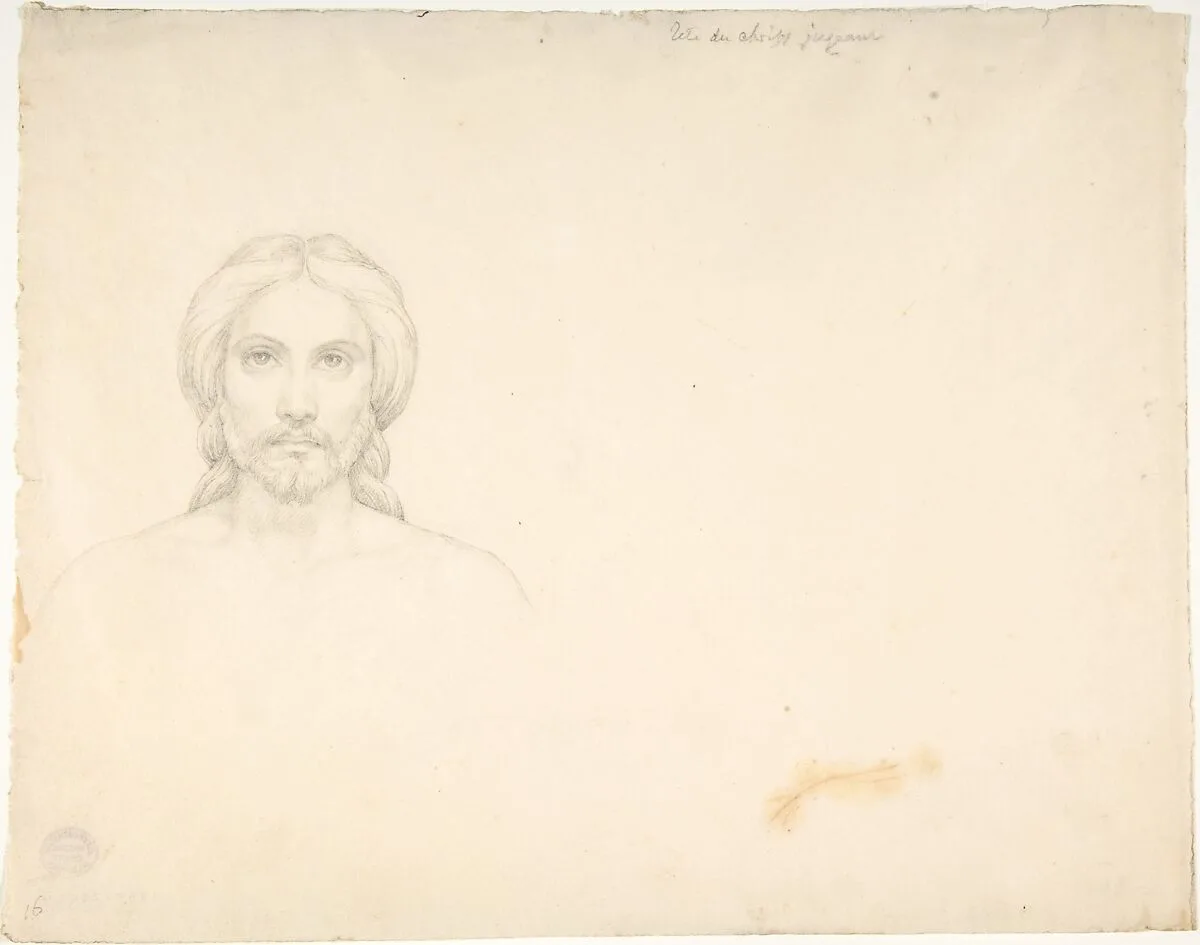 Head of Christ — Andre-Jacques-Victor Orsel