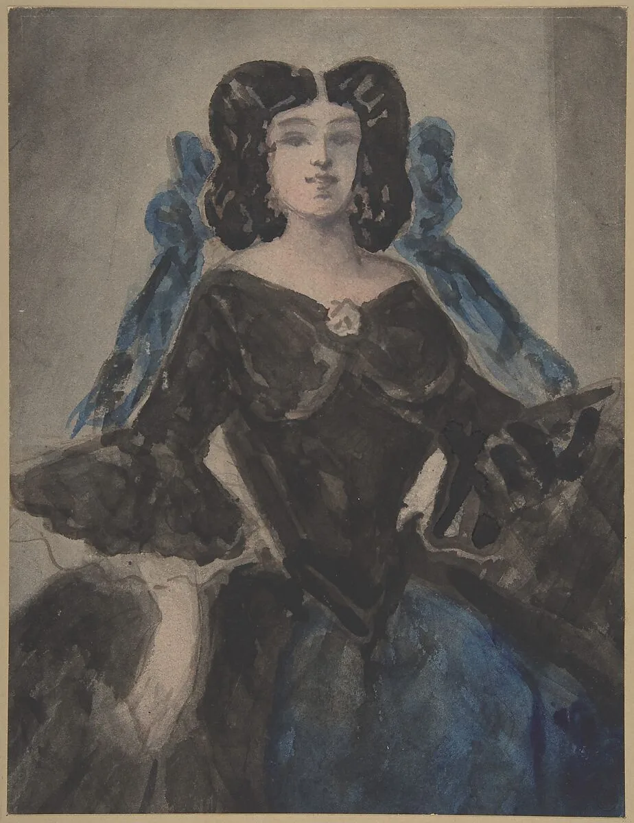 Portrait of a Lady — Constantin Guys