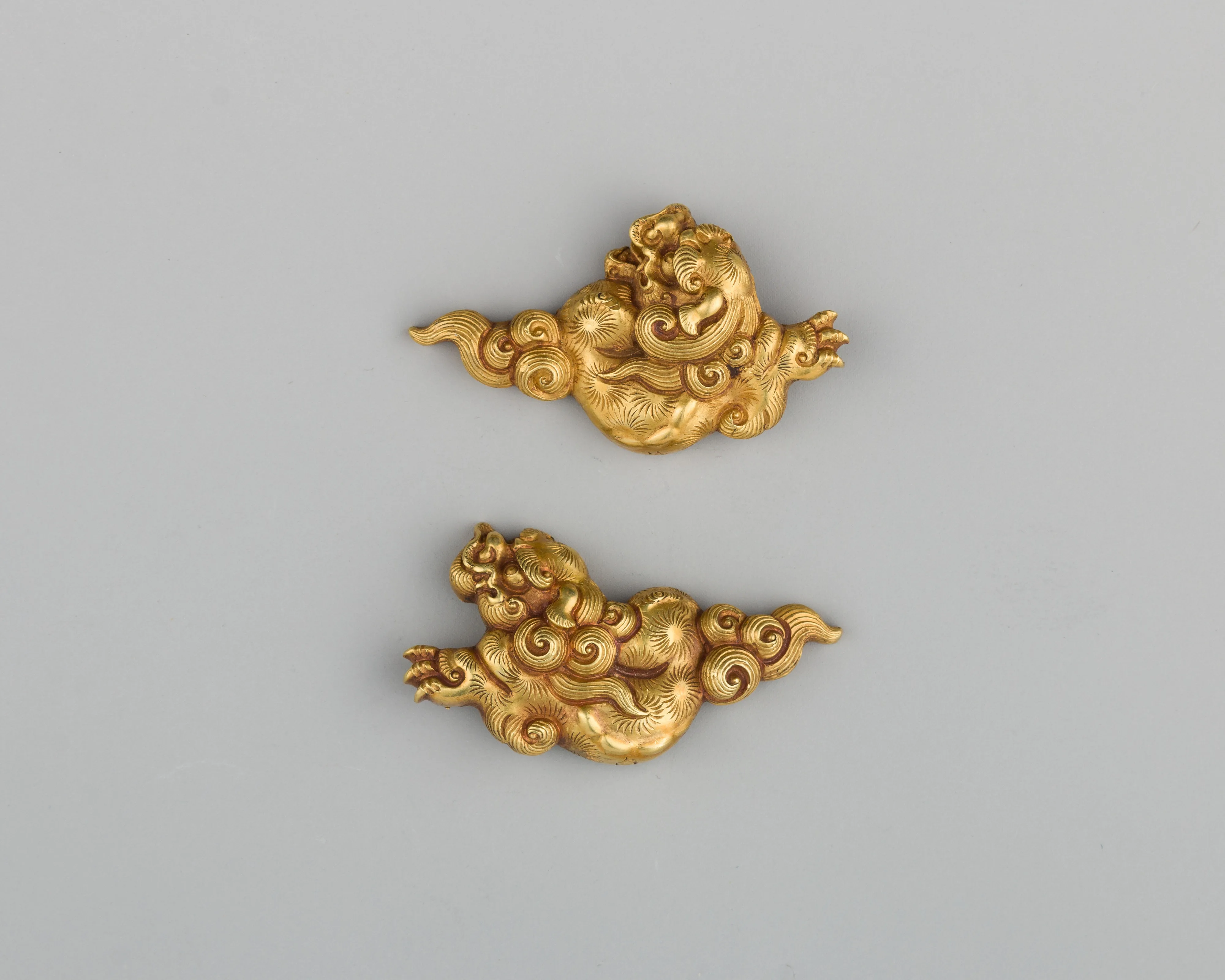 Pair of Sword-Grip Ornaments (Menuki) — Unknown