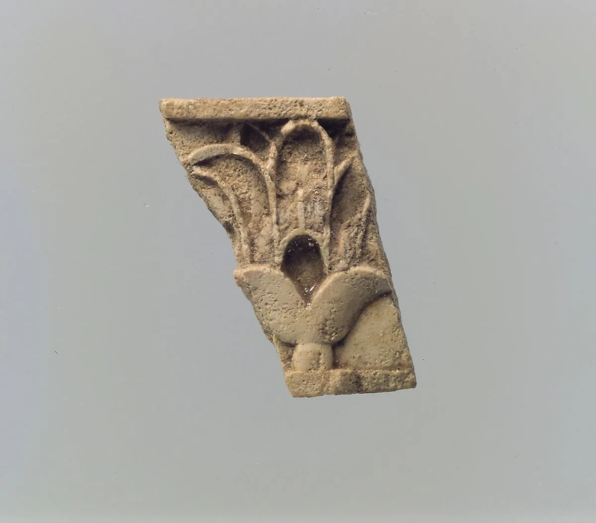 Plaque fragment — Unknown
