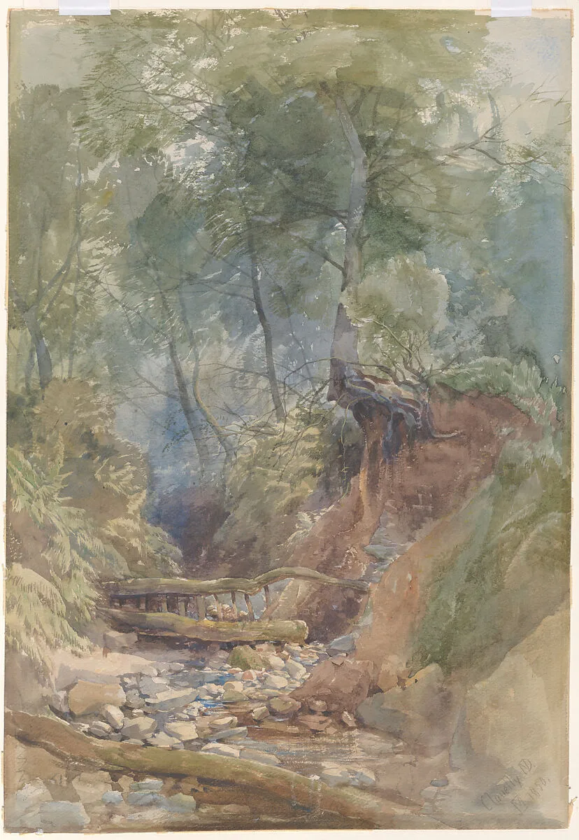 A Stream Near Clovelly, North Devon — John Middleton