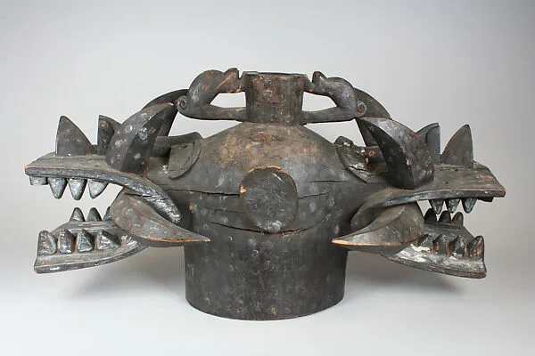 Janus Helmet Mask (Wanyugo) — Unknown