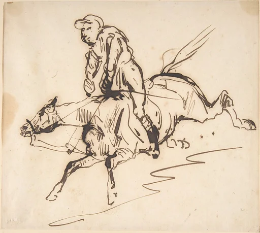 Jockey on a Horse
