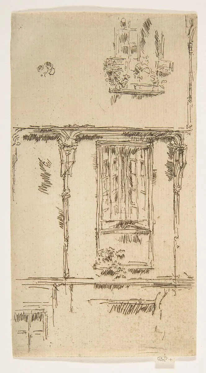 Windows, Bourges — James McNeill Whistler
