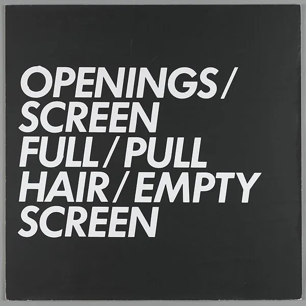 Openings — Vito Acconci