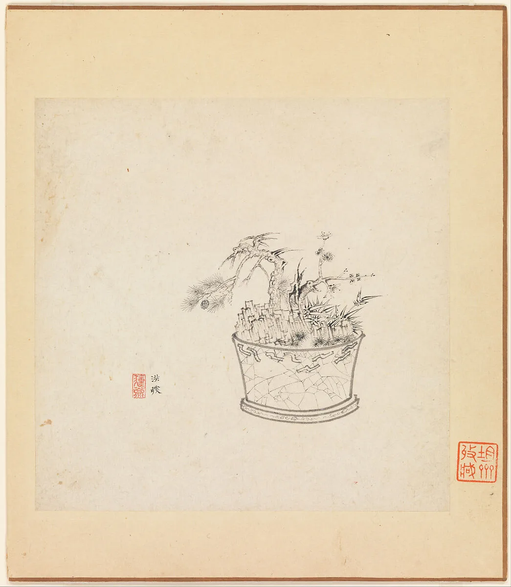 明/清 陳洪綬 橅古圖 冊|Miscellaneous Studies — Chen Hongshou