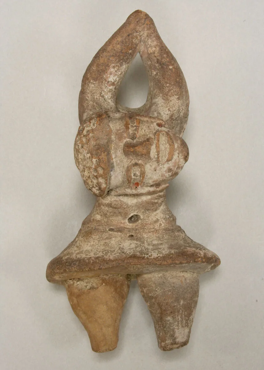 Standing Ceramic Female Figure — Unknown