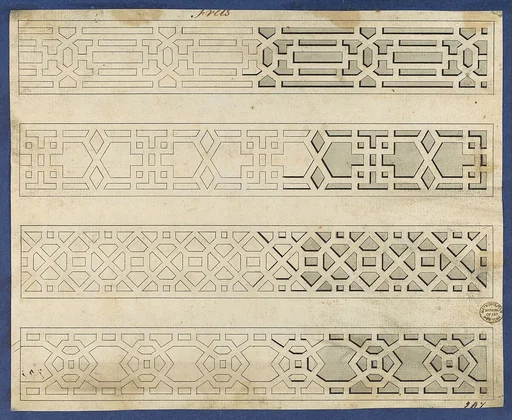 Frets, from Chippendale Drawings, Vol. II