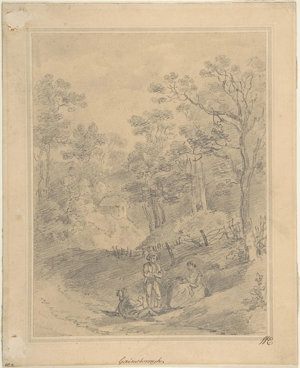 Landscape with Figures — Thomas Gainsborough|George Frost