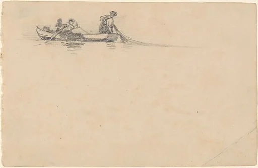 Fishermen with Nets