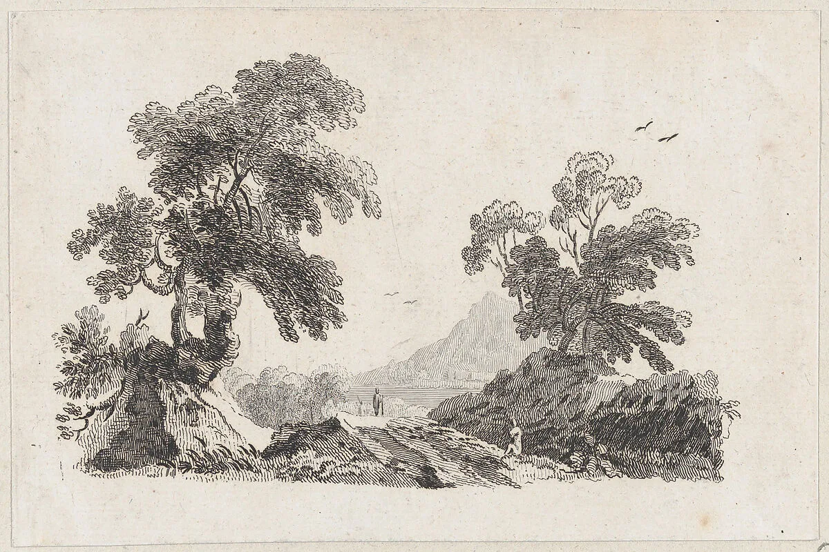 Landscape — Jean-Baptiste-Claude Chatelain