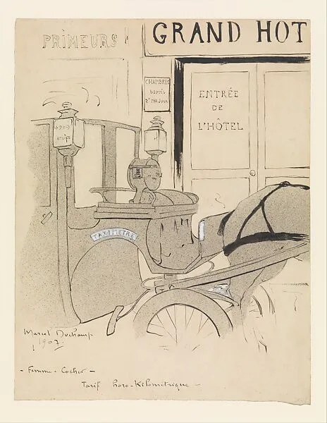Woman Hack-Driver — Marcel Duchamp