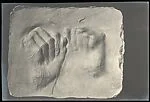 [Imprint of Eusapia Palladino's Hands]