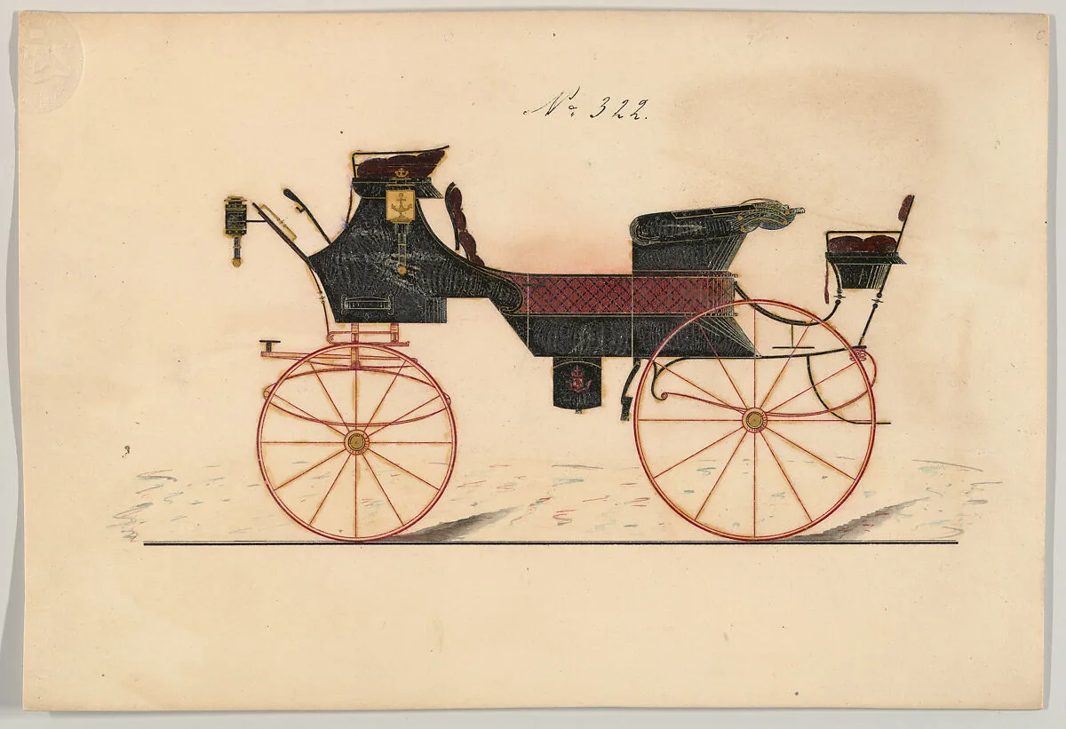 Design for Drag or Break, no. 322 — Brewster & Co.