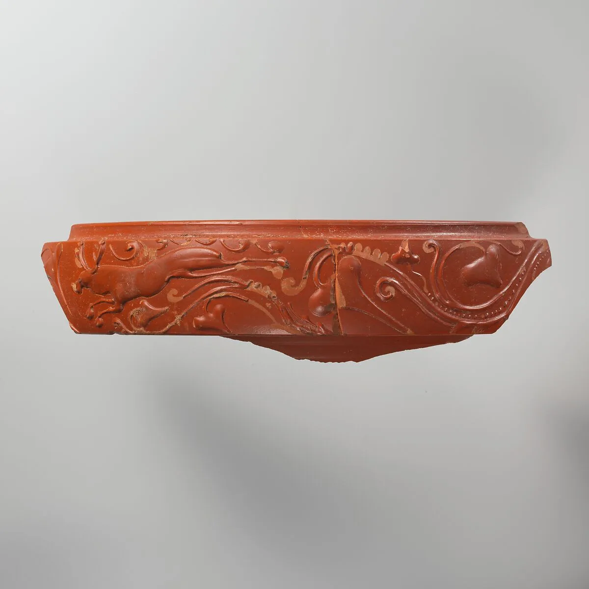 Terracotta mortarium fragment — Unknown