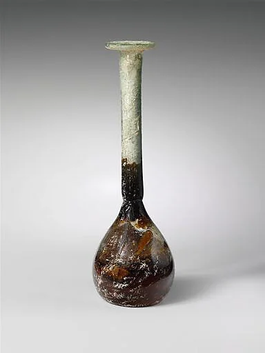 Glass perfume bottle