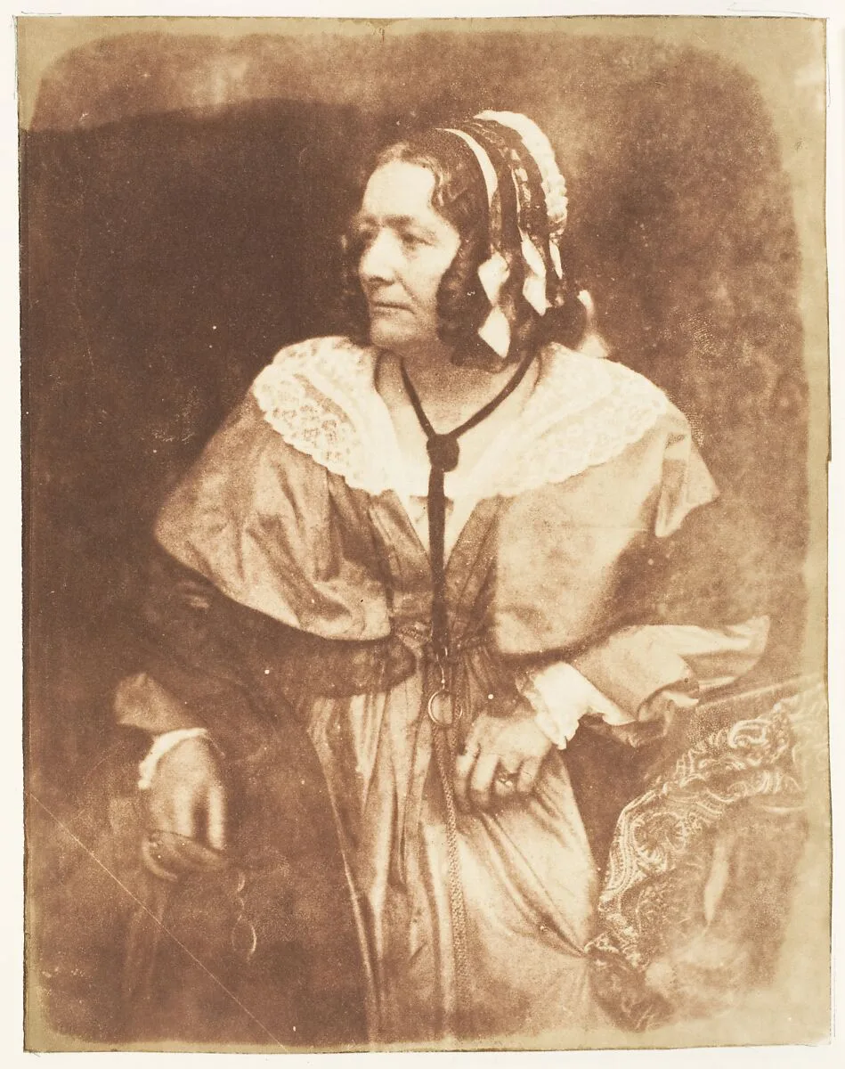 Mrs. Jameson — David Octavius Hill|Robert Adamson|Hill and Adamson