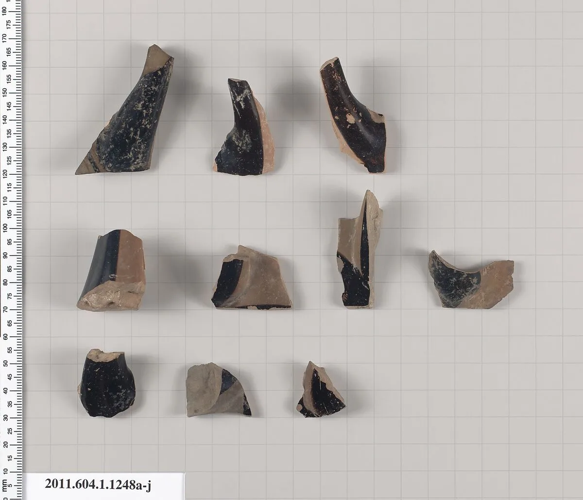 Terracotta fragments of kylikes (drinking cups) — Unknown