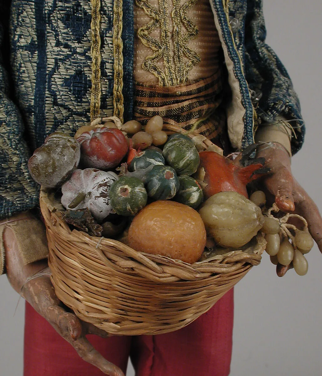 Basket of fruit and vegetables — Unknown