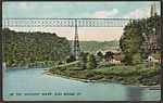 On the Kentucky River, High Bridge, KY.
