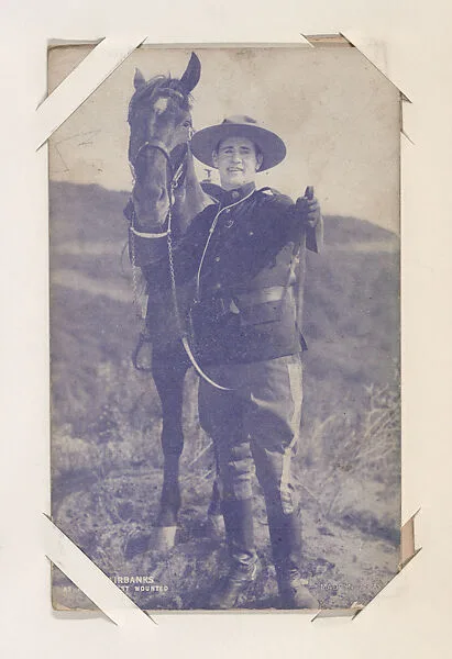 Wm. Fairbanks as Northwest Mounted Police from Western Stars or Scenes Exhibit Cards series (W412) — Unknown