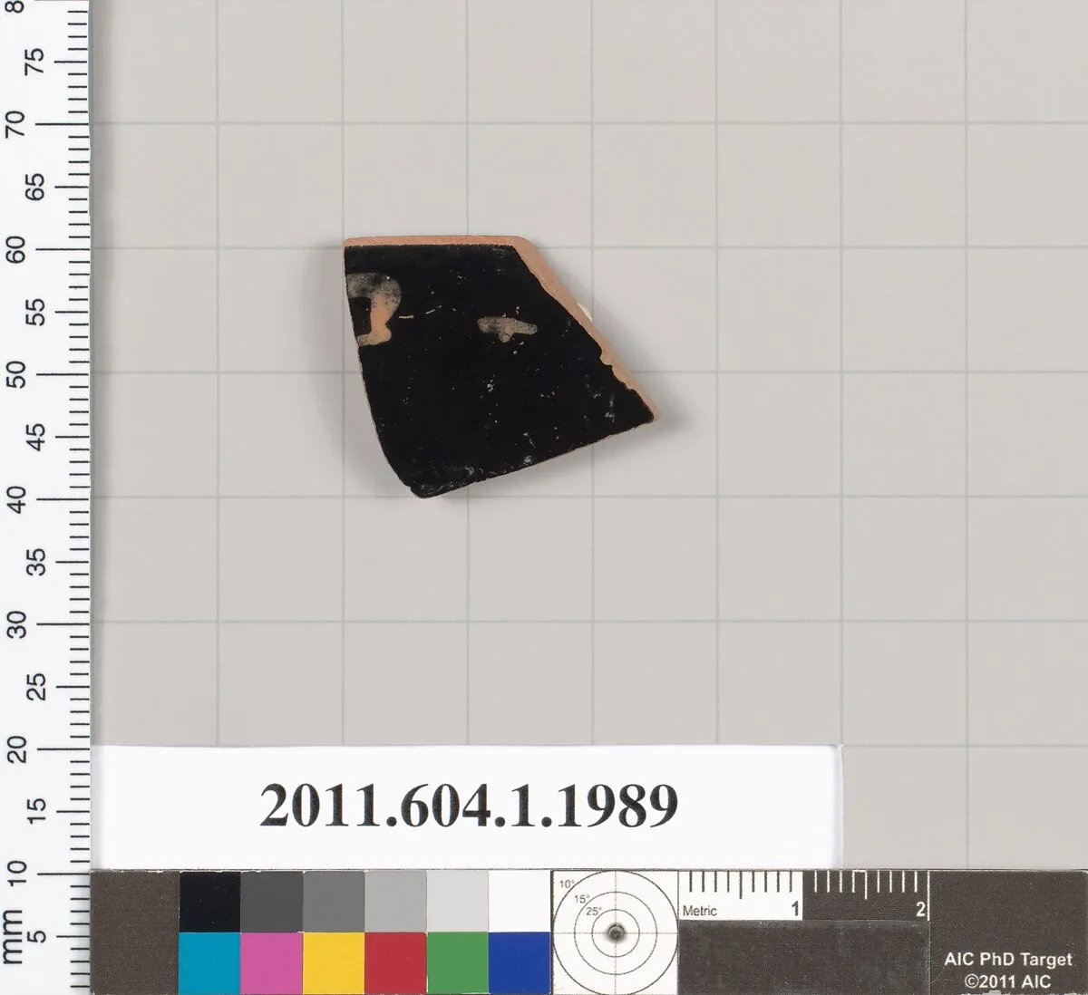 Terracotta rim fragment of a kylix (drinking cup) — Unknown
