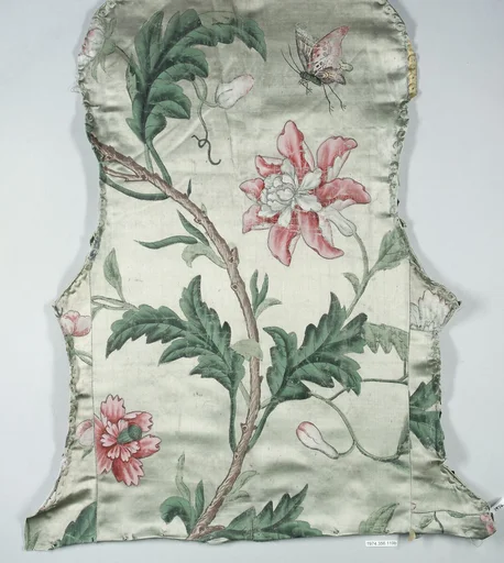 Upholstery panels for an armchair