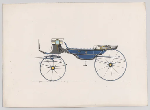 Design for Vis-A-Vis Carriage