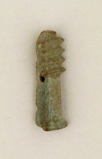 Amulet pendant, djed sign