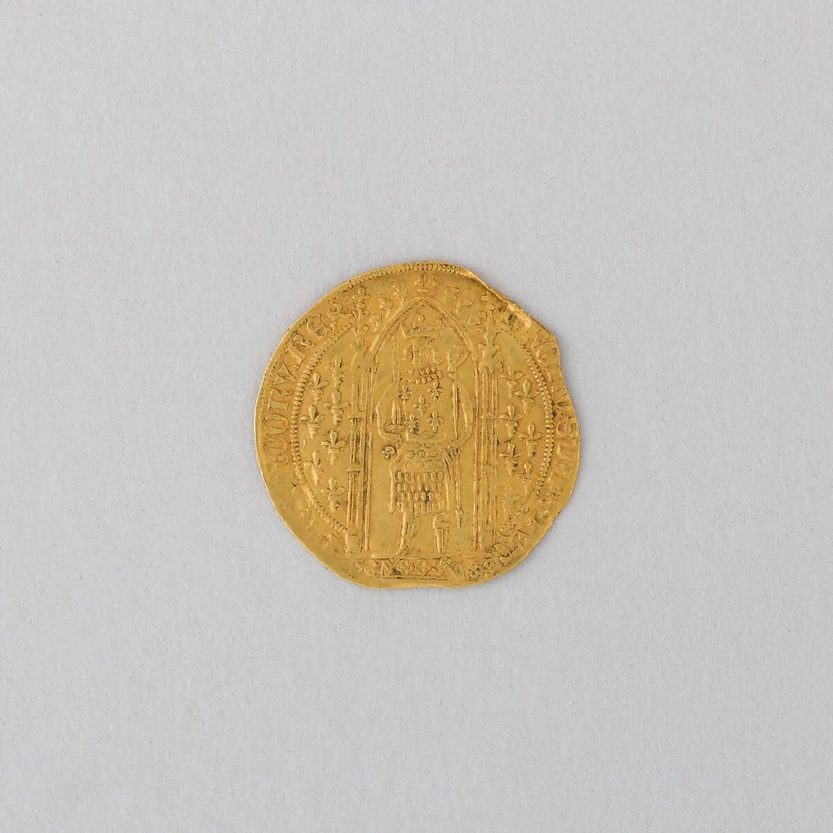 Coin (Franc) Showing Charles V — Unknown