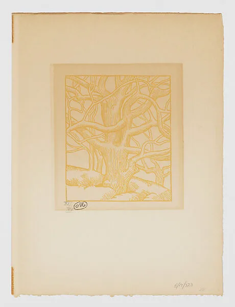 The Old Oak in Winter (Le Vieux chêne en hiver) — Philippe Gonin|Aristide Maillol