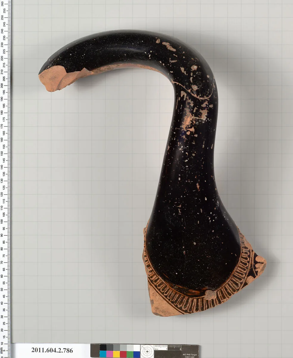 Terracotta fragment of a calyx-krater (bowl for mixing wine and water) — Unknown