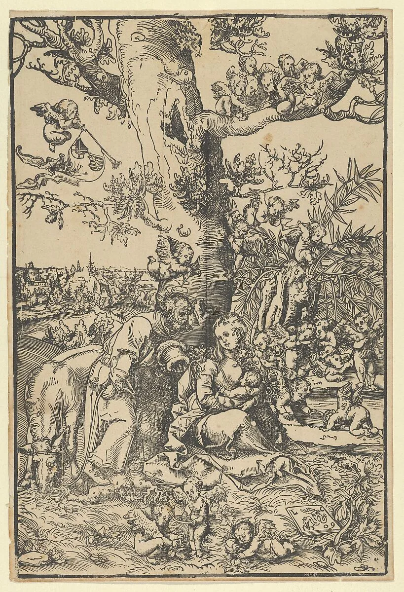 Rest on the Flight into Egypt — Lucas Cranach the Elder