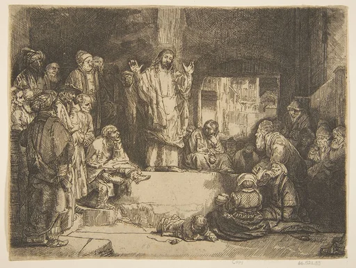 Christ Preaching (La Petite Tombe) (copy)