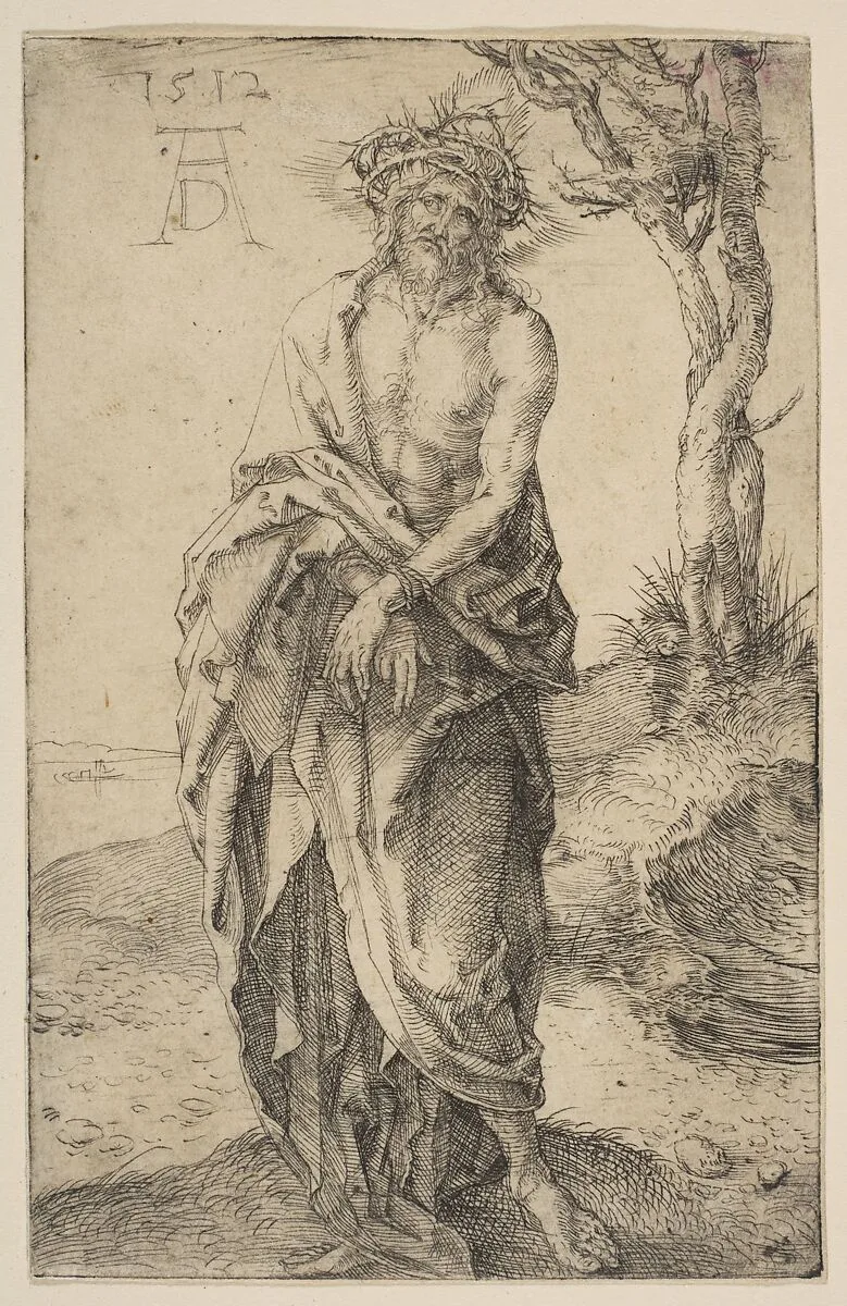 Man of Sorrows with Hands Bound — Albrecht Dürer