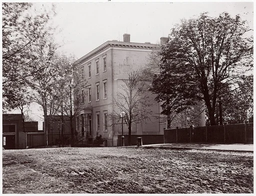 Jeff. Davis House, Executive Mansion, C.S.A., Richmond