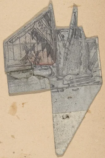 Design for a Stage Set at the Opéra, Paris