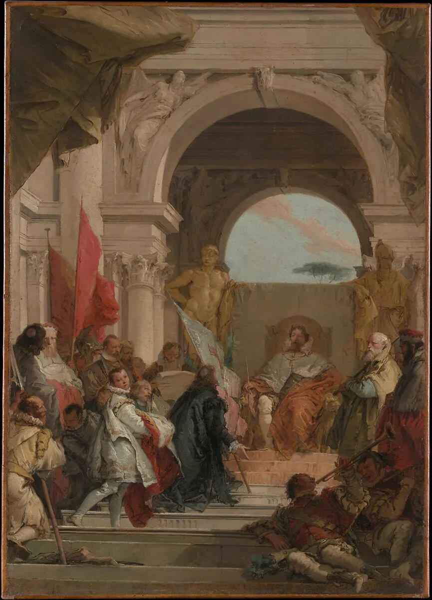 The Investiture of Bishop Harold as Duke of Franconia — Giovanni Battista Tiepolo