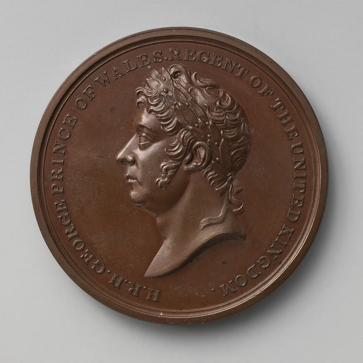 To the Prince Regent, on Conclusion of Peace, Subsequent to Waterloo, 1815 — Thomas Wyon the Younger