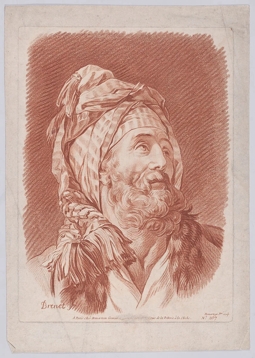 Head of a Turk — Nicolas-Guy Brenet|Gilles Demarteau