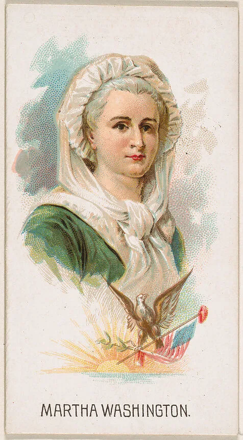 Martha Washington, from Leaders series (N222) issued by Kinney Bros. — Kinney Brothers Tobacco Company