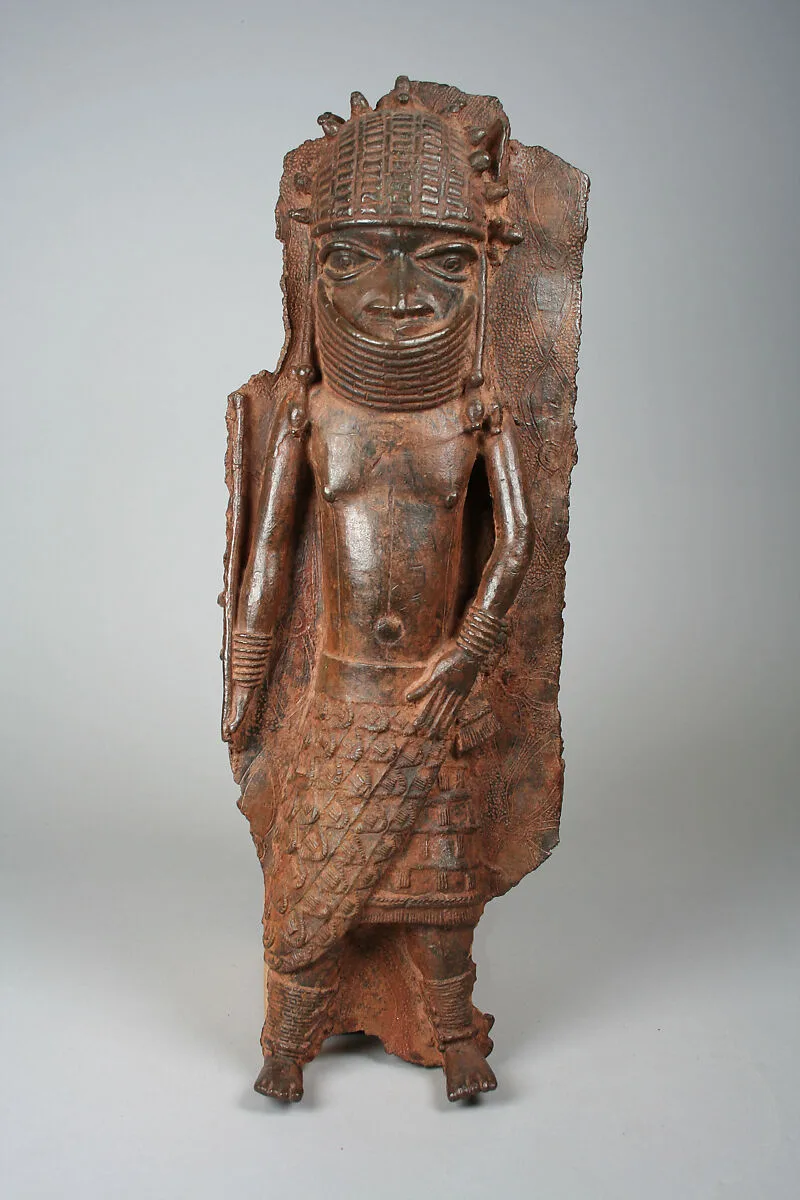 Plaque Fragment: Warrior Chief — Unknown