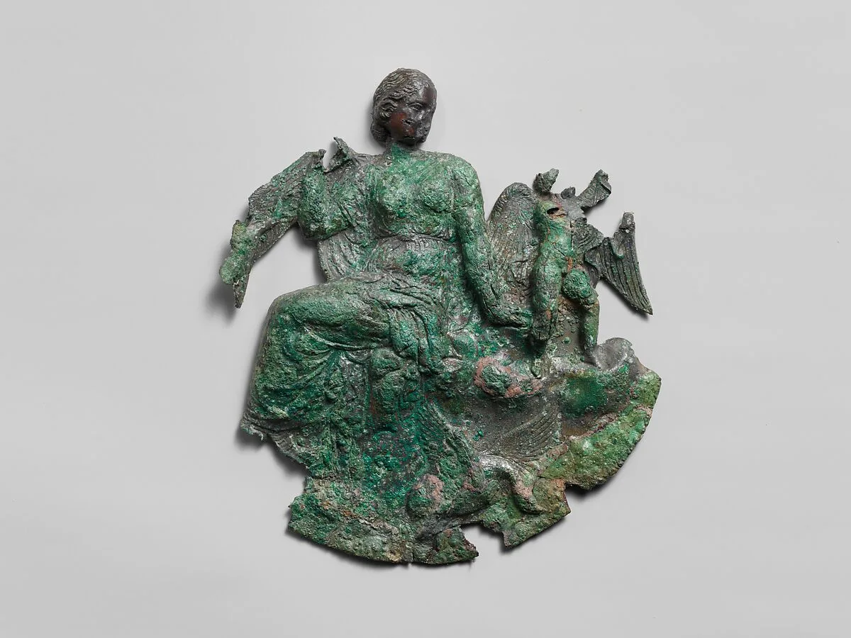 Bronze relief from a mirror — Unknown